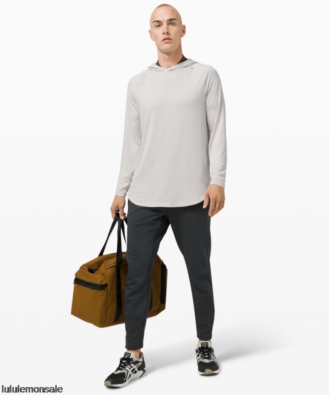 Lululemon Deutschland DELULU645 | Drysense Trainings-Hoodie Heathered Vapor